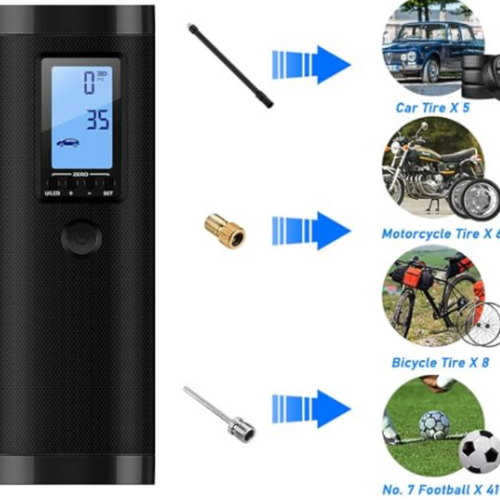 Inflador electrico portatil